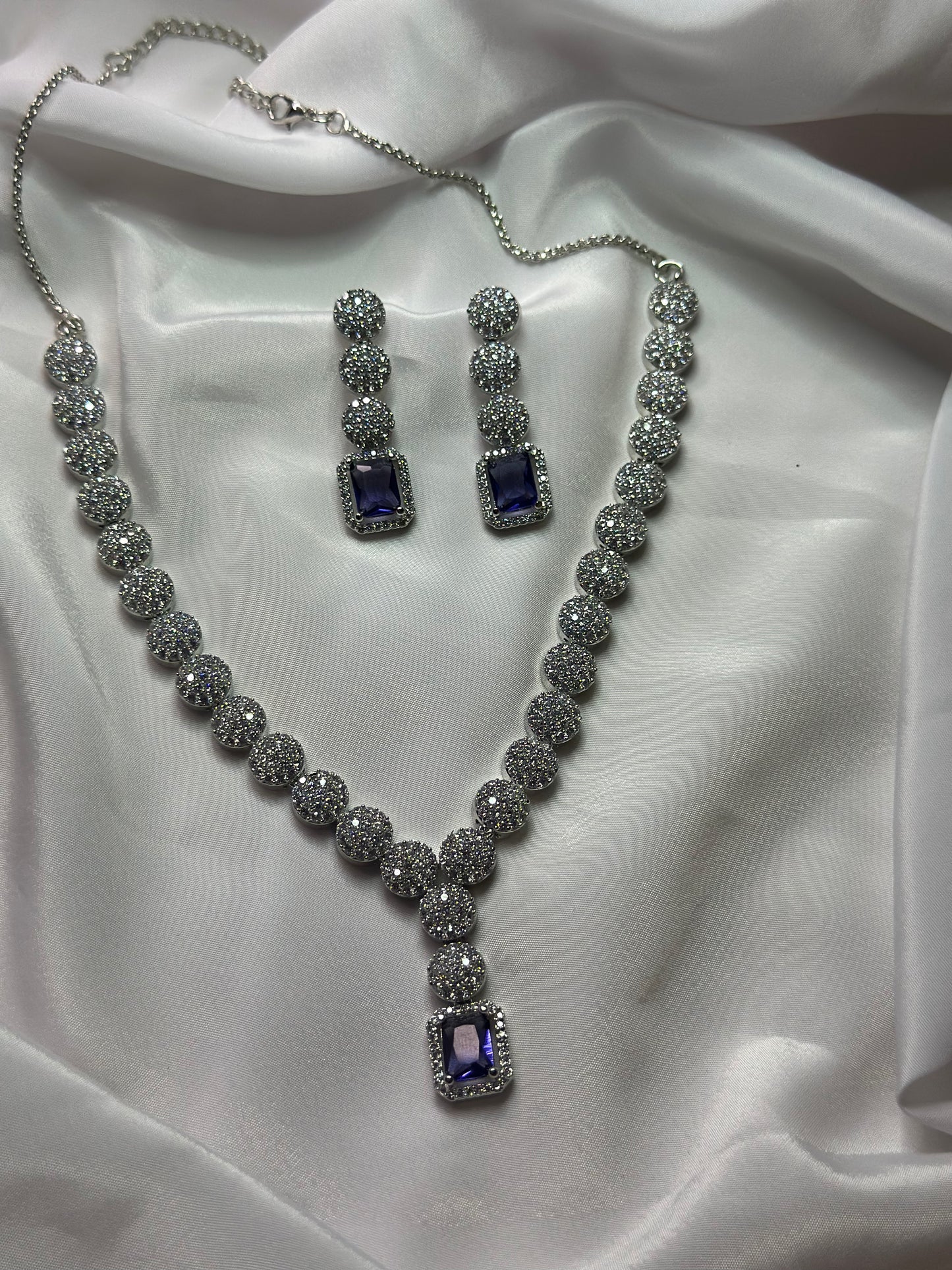 Royal Blue Diamond Set