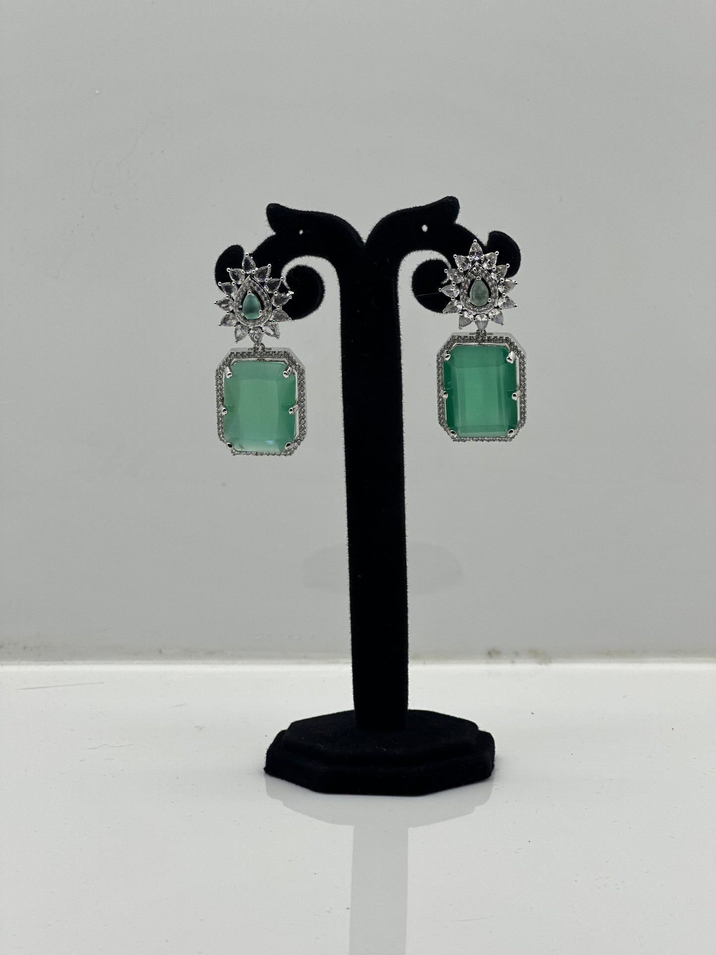 Emerald Grace AD Necklace & Earring Set