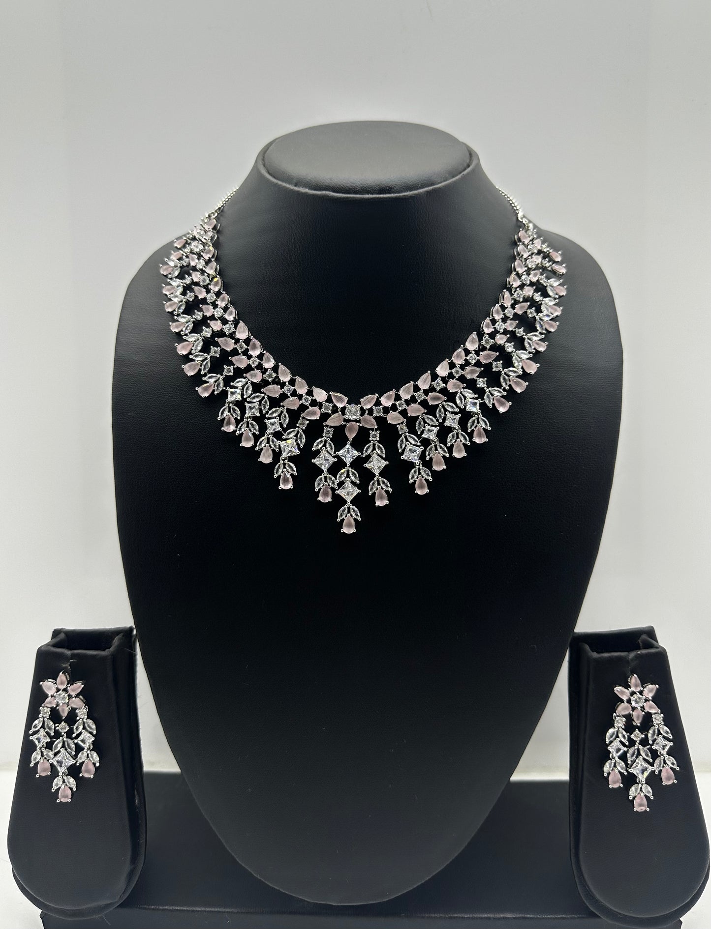 Blossom Cascade Luxe AD Diamond Set