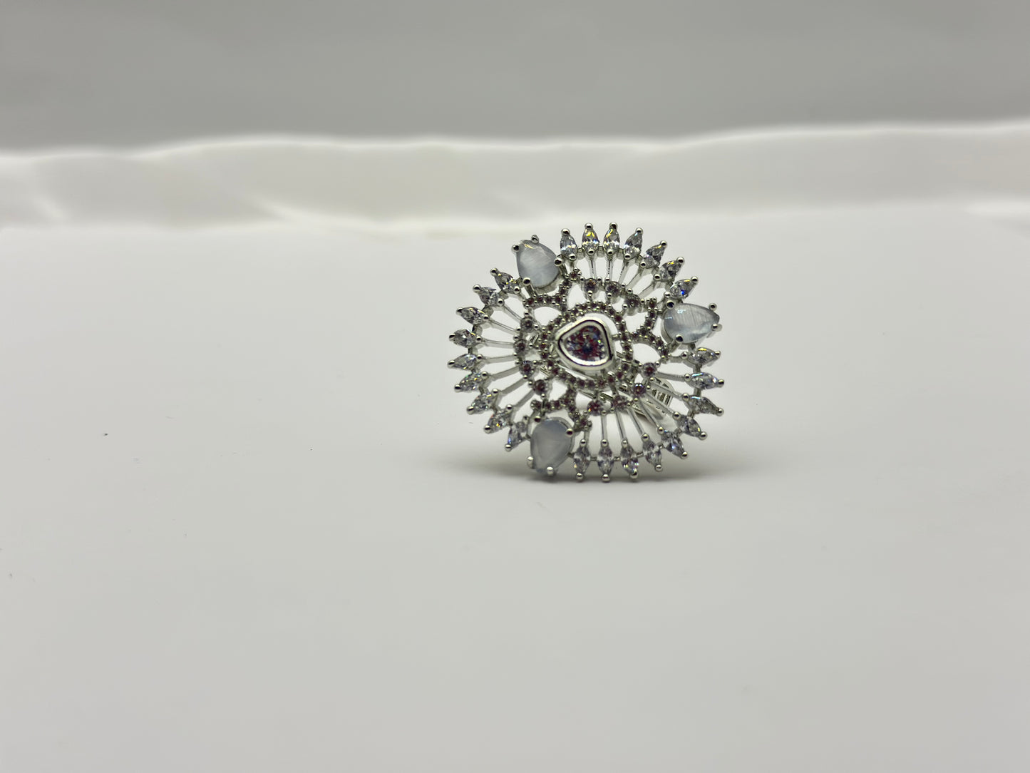Celestial Grace American Diamond Ring