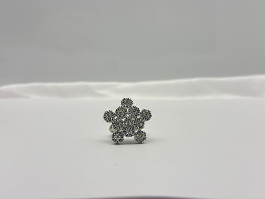 Diamond Cluster American diamond Ring