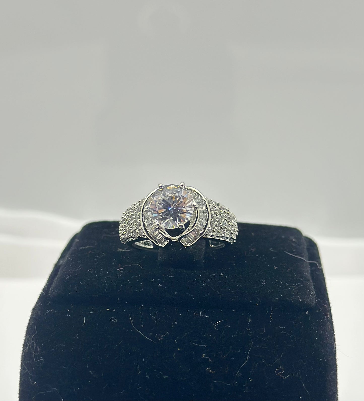 Eternal Spark American Diamond Engagement Ring