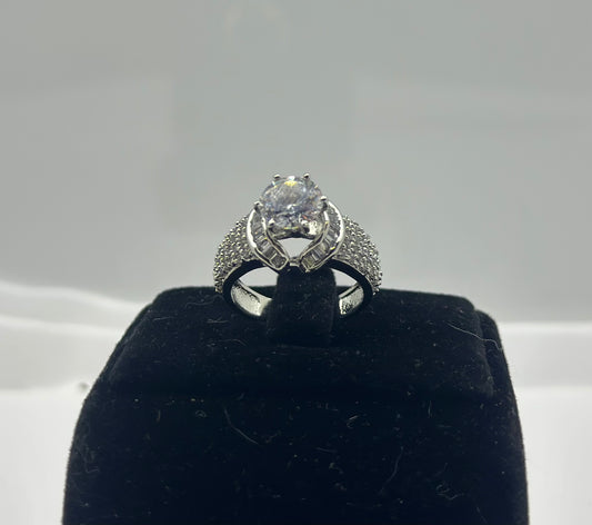 Eternal Spark American Diamond Engagement Ring
