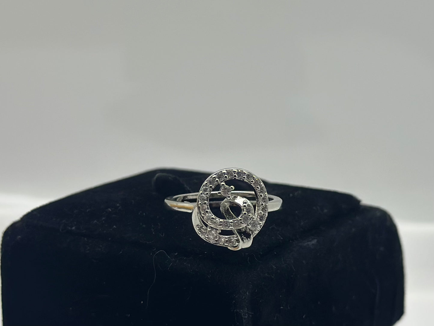Classic Spark American Diamond Ring