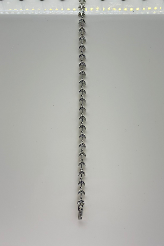 Diamond Leaf Bracelet American diamond