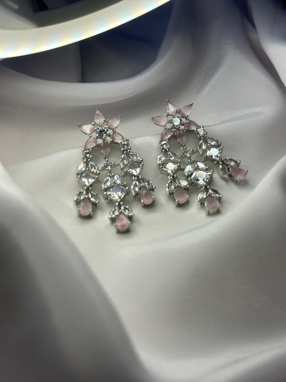 Blossom Cascade Luxe AD Diamond Set