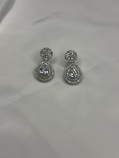 Diamond Floral Fantasy American Diamond Set