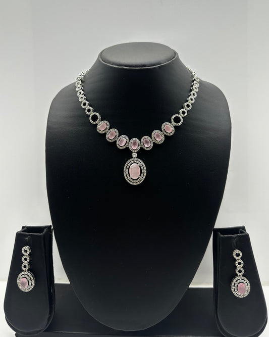 Regal Rose Diamond Jewellery AD Set
