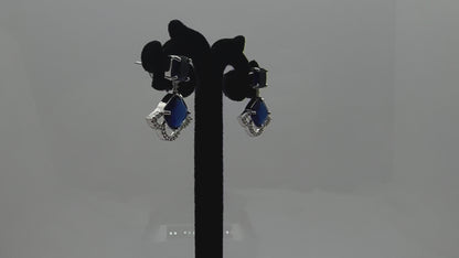 Celestine Charm American diamond Pendant Set