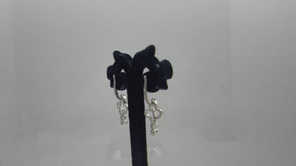 Lucky Clover American diamond Pendant Set