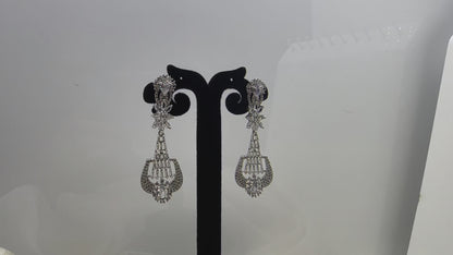Regalia Drop American Diamond Earring