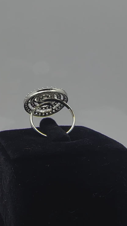 Orbit Luxe American Diamond Ring