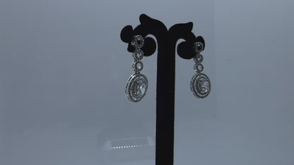 Elegance Diamond Necklace & Earring Set